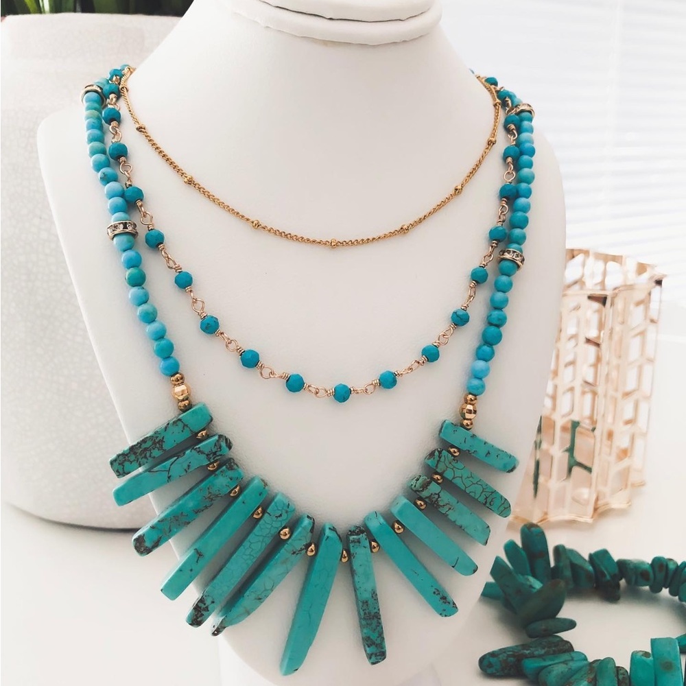 COPY - Kinsley Armelle Chip Necklace